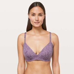 Lululemon Take Shape Bra in Arabesque Antoinette Smoky Quartz